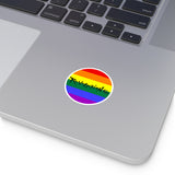 DC Revolution Classic Pride Flag Sticker