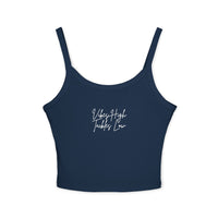 Vibes High Tackles Low Crop Tank
