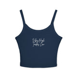 Vibes High Tackles Low Crop Tank