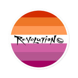 Revolution Lesbian Pride Sticker