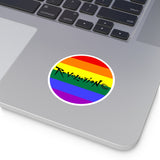 DC Revolution Classic Pride Flag Sticker