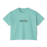 Hot Gay Rugby Boxy Cropped Tee