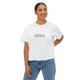 Hot Gay Rugby Boxy Cropped Tee