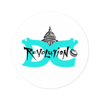 DC Revolution Classic White Sticker