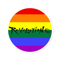DC Revolution Classic Pride Flag Sticker