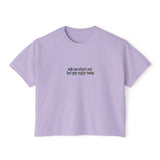 Hot Gay Rugby Boxy Cropped Tee