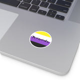 Revolution Non Binary Pride sticker
