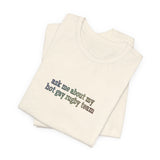 Hot Gay Rugby Short Sleeve Tee