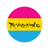 Revolution Pansexual Pride Sticker