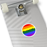 DC Revolution Classic Pride Flag Sticker