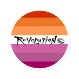 Revolution Lesbian Pride Sticker