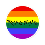 DC Revolution Classic Pride Flag Sticker