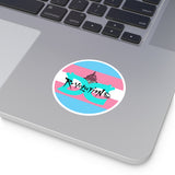 DC Revolution Trans Pride Sticker