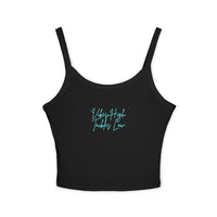 Vibes High Tackles Low Crop Tank