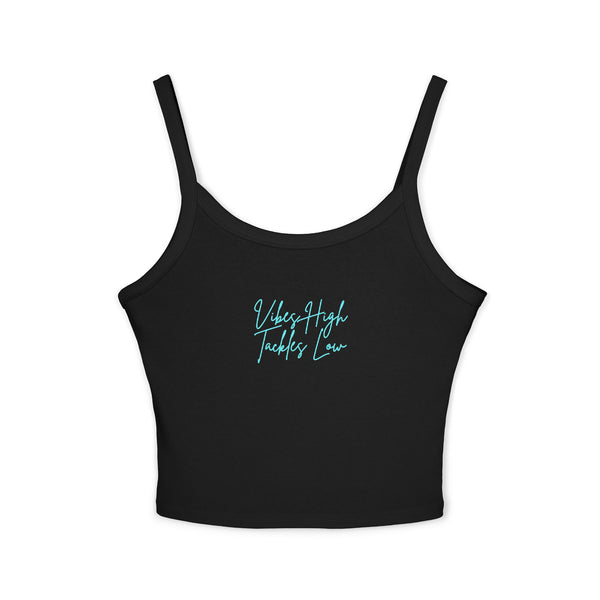 Vibes High Tackles Low Crop Tank