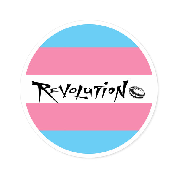 Revolution Trans Pride Sticker