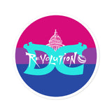 DC Revolution Bisexual Pride Sticker