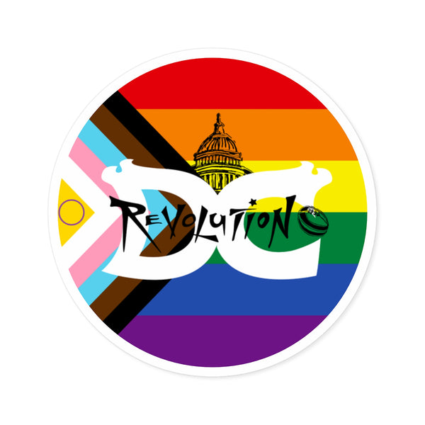 DC Revolution Pride Sticker