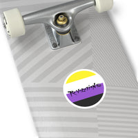 Revolution Non Binary Pride sticker