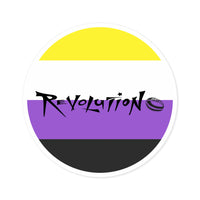 Revolution Non Binary Pride sticker