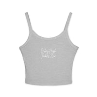 Vibes High Tackles Low Crop Tank